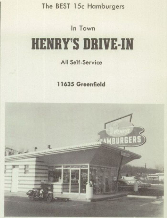 Henrys Hamburgers - Detroit - 11635 Greenfield Rd (newer photo)